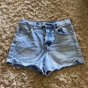 Jessica Simpson high waist denim shorts - size 27